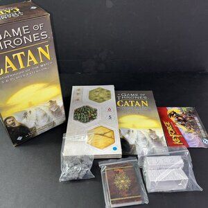 Game Of Thrones CATAN Brotherhood Of The Watch Extension PARTS Not Complete READ